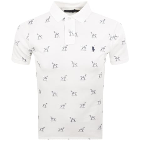 Product Image for Ralph Lauren Standing Dog Polo White