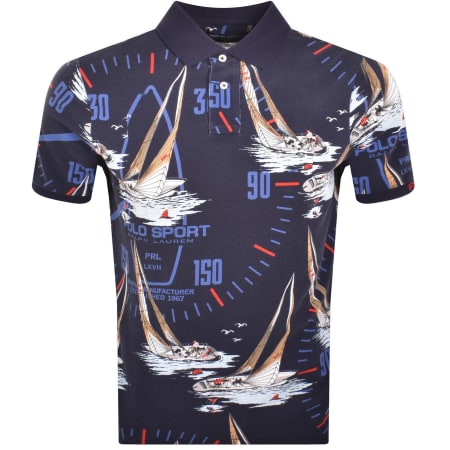 Product Image for Ralph Lauren Sailboat SS Polo Navy