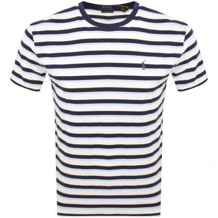 Product Image for Ralph Lauren Striped T Shirt White