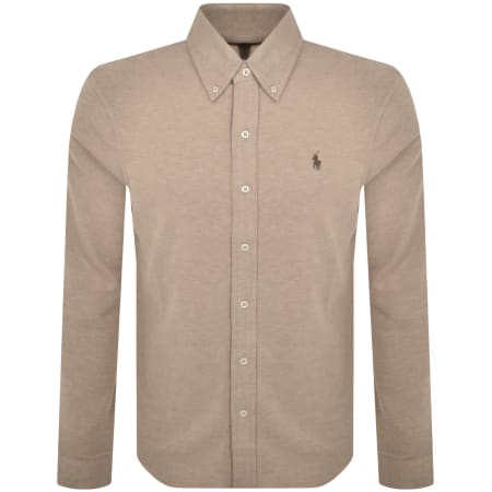 Product Image for Ralph Lauren Featherweight Mesh Shirt Beige