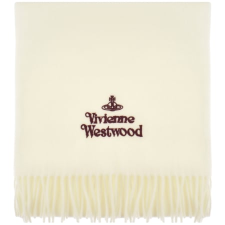 Product Image for Vivienne Westwood Logo Scarf Off White