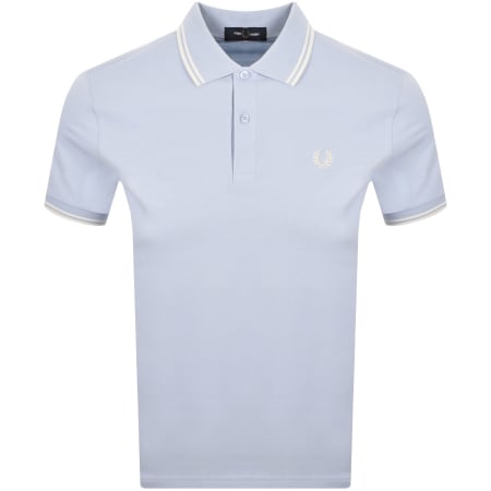 Product Image for Fred Perry Twin Tipped Polo T Shirt Blue