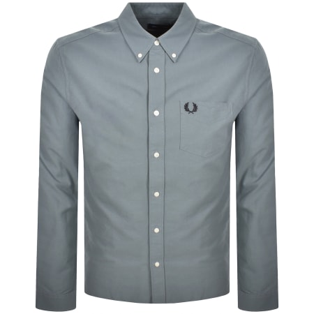 Product Image for Fred Perry Oxford Shirt Stockport Blue