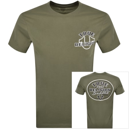 Product Image for True Religion Horse Shoe Logo T Shirt Green