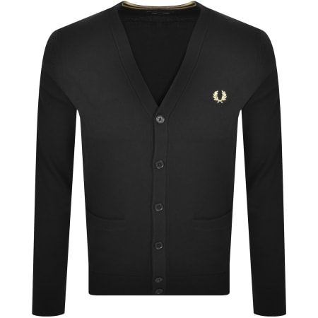 Product Image for Fred Perry Classic Knit Cardigan Black