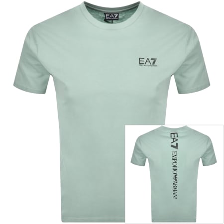 Product Image for EA7 Emporio Armani Training T Shirt Blue Surf