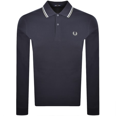 Product Image for Fred Perry Twin Tipped Polo T Shirt Navy