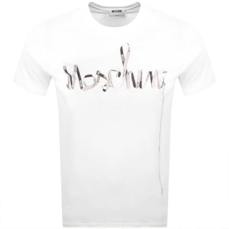 Product Image for Moschino Logo T Shirt White