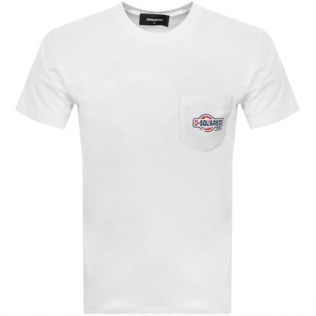 Product Image for DSQUARED2 Pocket T Shirt White