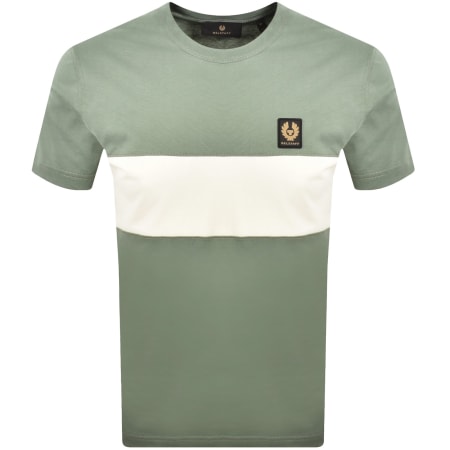 Product Image for Belstaff Colour Block T Shirt Green