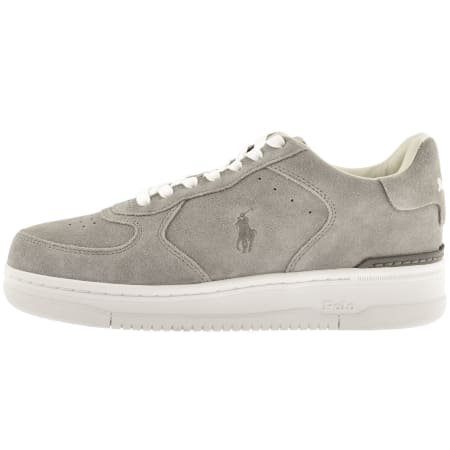 Product Image for Ralph Lauren Masters Court Trainers Earth Grey