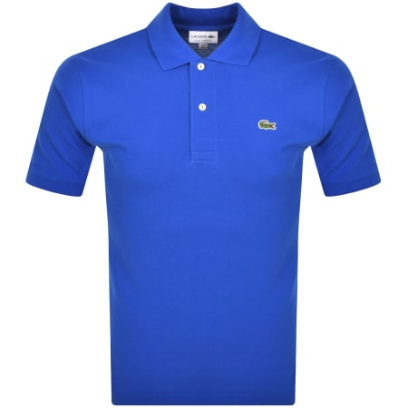Product Image for Lacoste Short Sleeved Polo T Shirt Blue