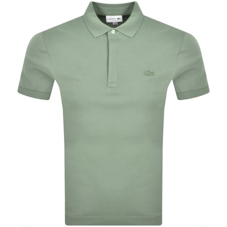 Product Image for Lacoste Short Sleeved Polo T Shirt Green