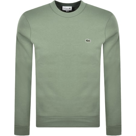 Product Image for Lacoste Logo Sweatshirt Green