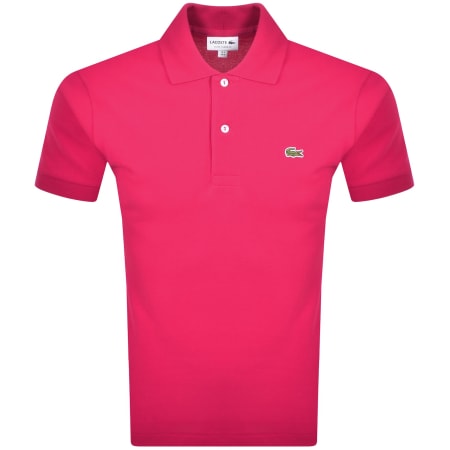 Product Image for Lacoste Short Sleeved Polo T Shirt Pink