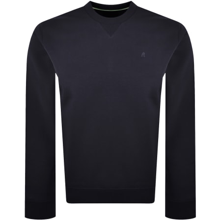Product Image for Replay Crew Neck Sweatshirt Navy