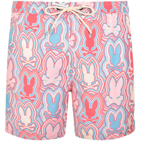 Product Image for Psycho Bunny Chuck Lightweight Swim Shorts Pink