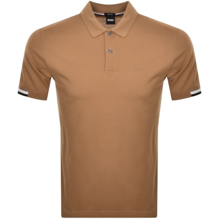 Product Image for BOSS Parlay 147 Polo T Shirt Beige