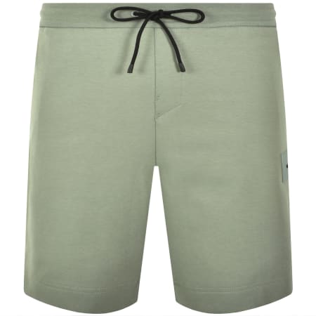Product Image for BOSS Headlo Rib Shorts Green