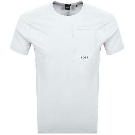 Product Image for BOSS Tee Urban T Shirt Pastel Grey