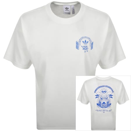 Product Image for adidas Originals Music Fests T Shirt White