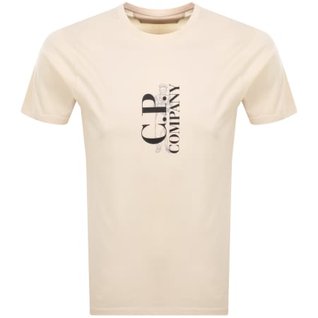 Product Image for CP Company Logo T Shirt Pistachio Shell