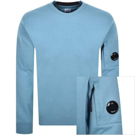 Product Image for CP Company Crew Neck Sweatshirt Blue