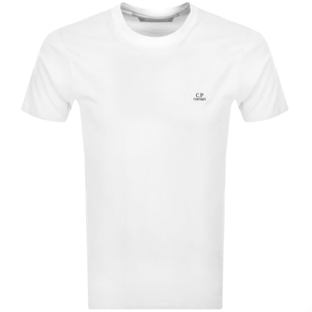 Product Image for CP Company Logo T Shirt White