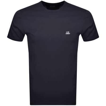 Product Image for CP Company Logo T Shirt Navy