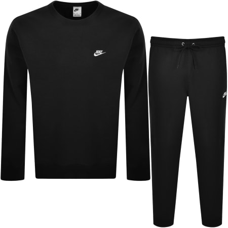 Product Image for Nike Club Crew Neck Tracksuit Black