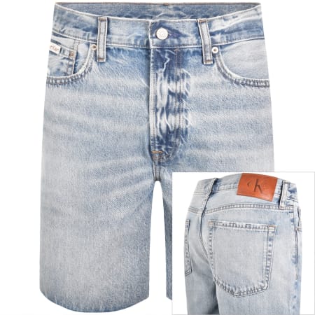 Product Image for Calvin Klein Jeans Classic Denim Shorts Blue