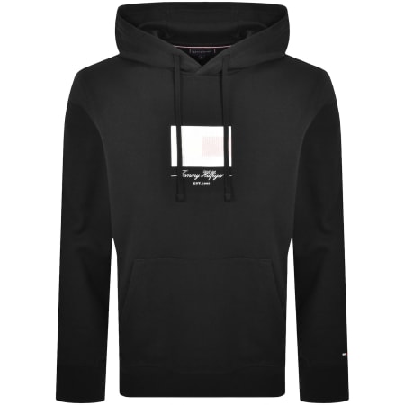 Product Image for Tommy Hilfiger Flag Hoodie Black