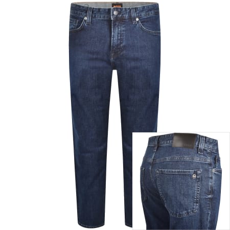 Product Image for BOSS Re Maine Regular Fit Dark Wash Blue