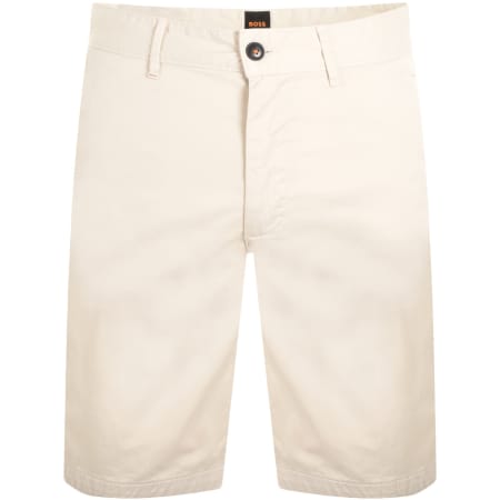 Product Image for BOSS Chino Slim Shorts Cream