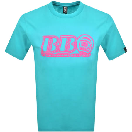 Product Image for Billionaire Boys Club Neon Logo T Shirt Aqua