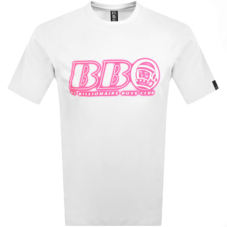 Product Image for Billionaire Boys Club Neon Logo T Shirt White