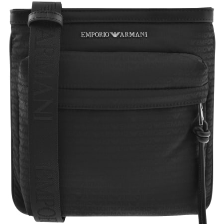 Product Image for Emporio Armani Logo Crossbody Bag Black