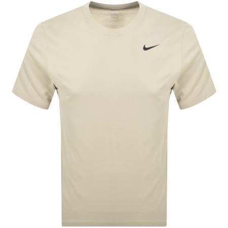 Product Image for Nike Training Crew Neck T Shirt Khaki