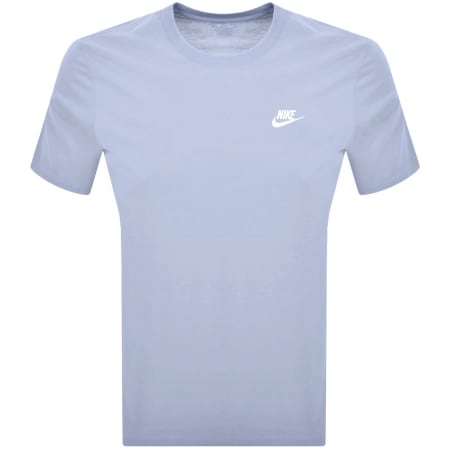 Product Image for Nike Crew Neck Club T Shirt Purple