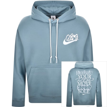 Product Image for Nike Solo Swoosh Hoodie Smokey Blue