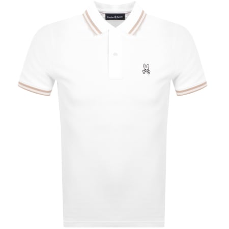 Product Image for Psycho Bunny Nolan Pique Polo T Shirt White
