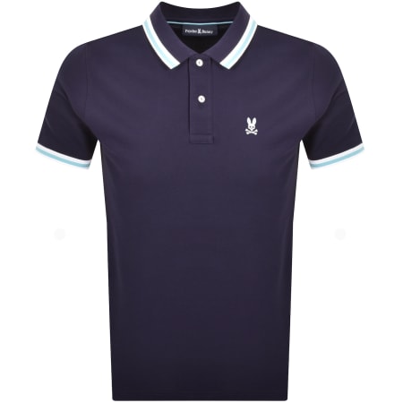 Product Image for Psycho Bunny Nolan Pique Polo T Shirt Navy