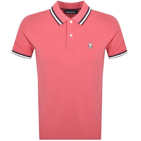 Product Image for Psycho Bunny Nolan Pique Polo T Shirt Rubi Quartz