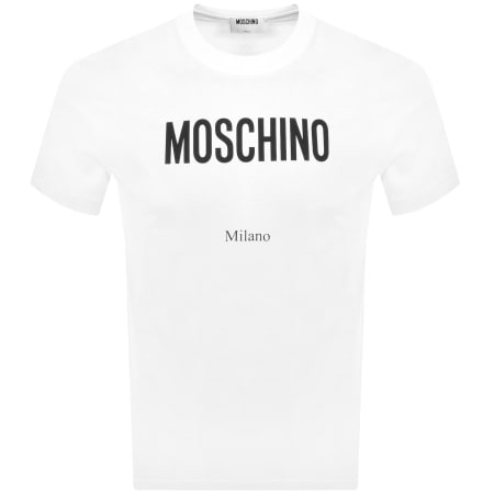 Product Image for Moschino Logo T Shirt White