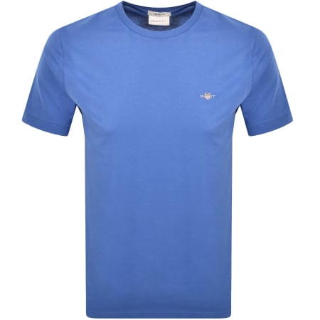 Product Image for Gant Original Short Sleeve T Shirt Blue