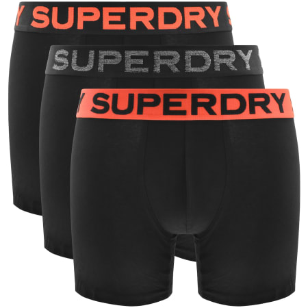 Product Image for Superdry 3 Pack Boxers Black