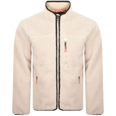 Product Image for Superdry Fleece Jacket Oatmeal Beige