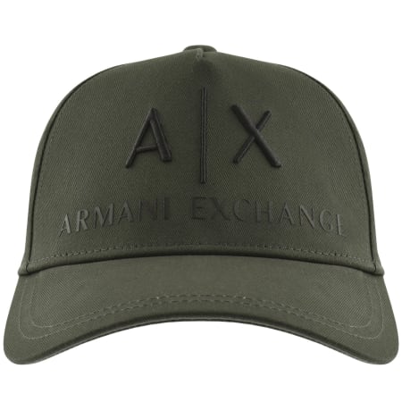 Product Image for Armani Exchange Logo Baseball Cap Green