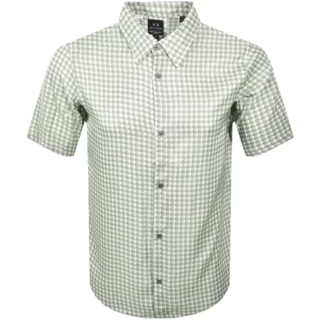 Recommended Product Image for Armani Exchange Short Sleeve Shirt Green