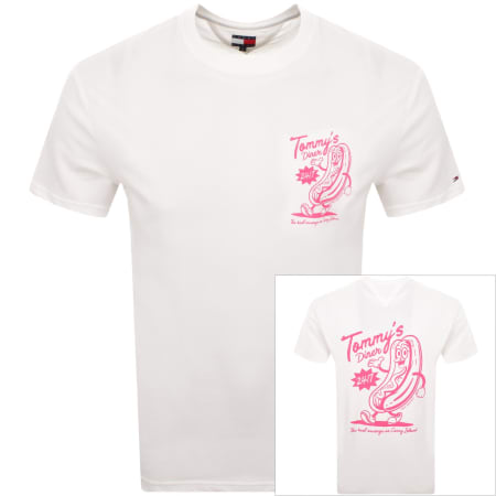 Product Image for Tommy Jeans Novelty Fair T Shirt White